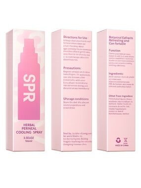 SPR Herbal Perineal Cooling Spray — Pink bundle